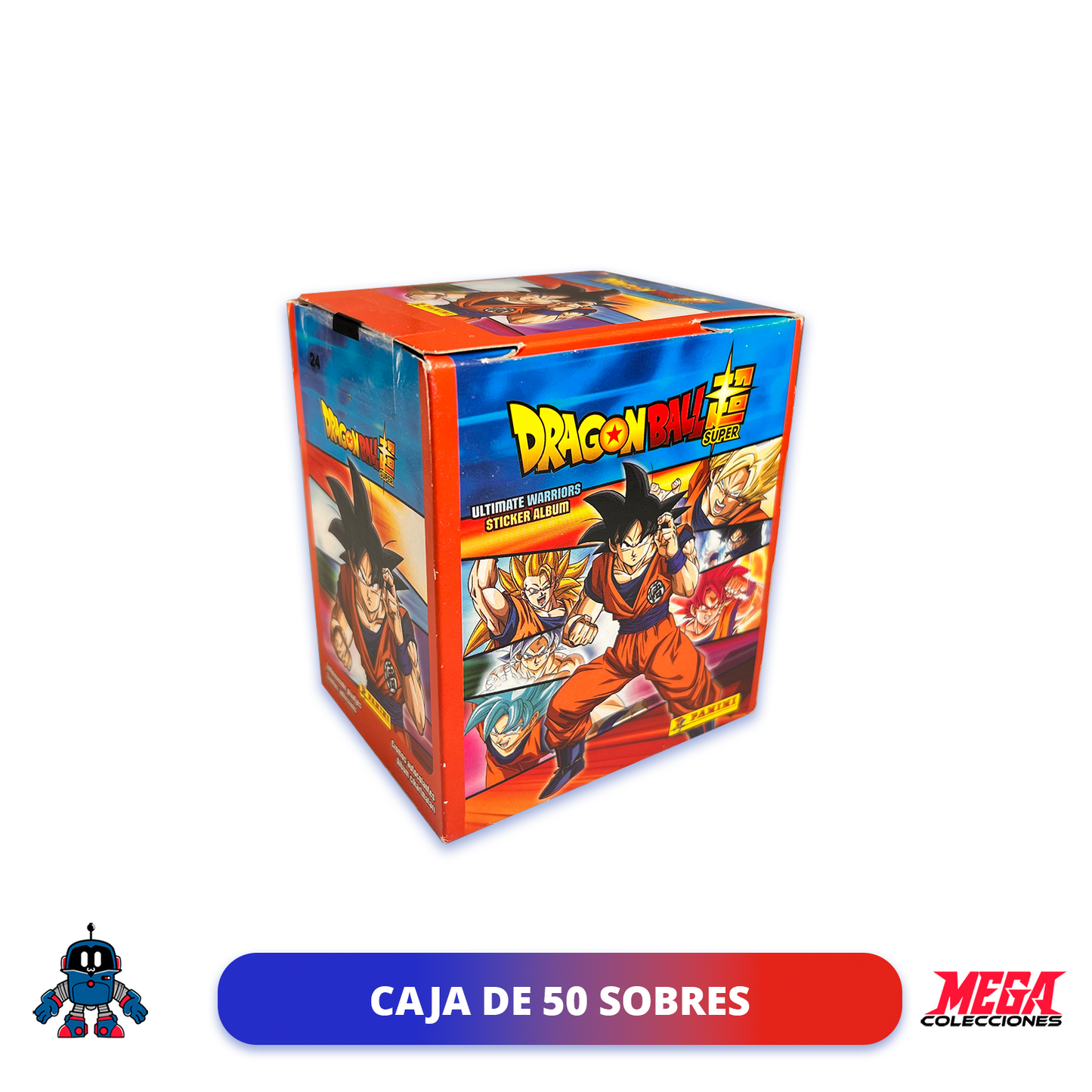 Colección Dragon Ball Super: Ultimate Warriors (Panini). Caja de 50 sobres