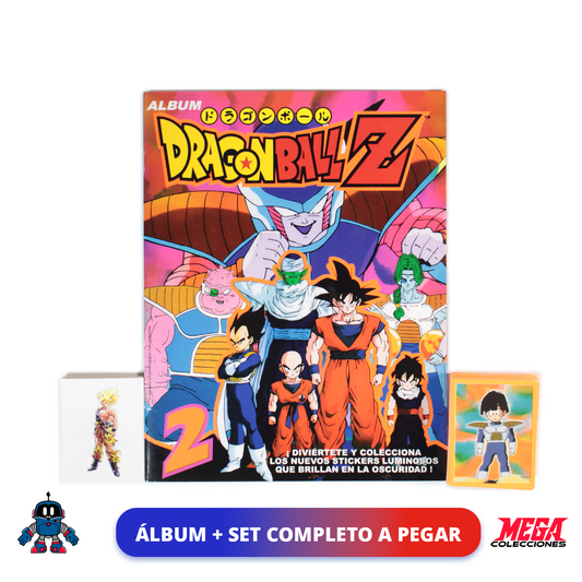 Álbum Dragon Ball Z2 (Reedición Navarrete) + Set completo a pegar