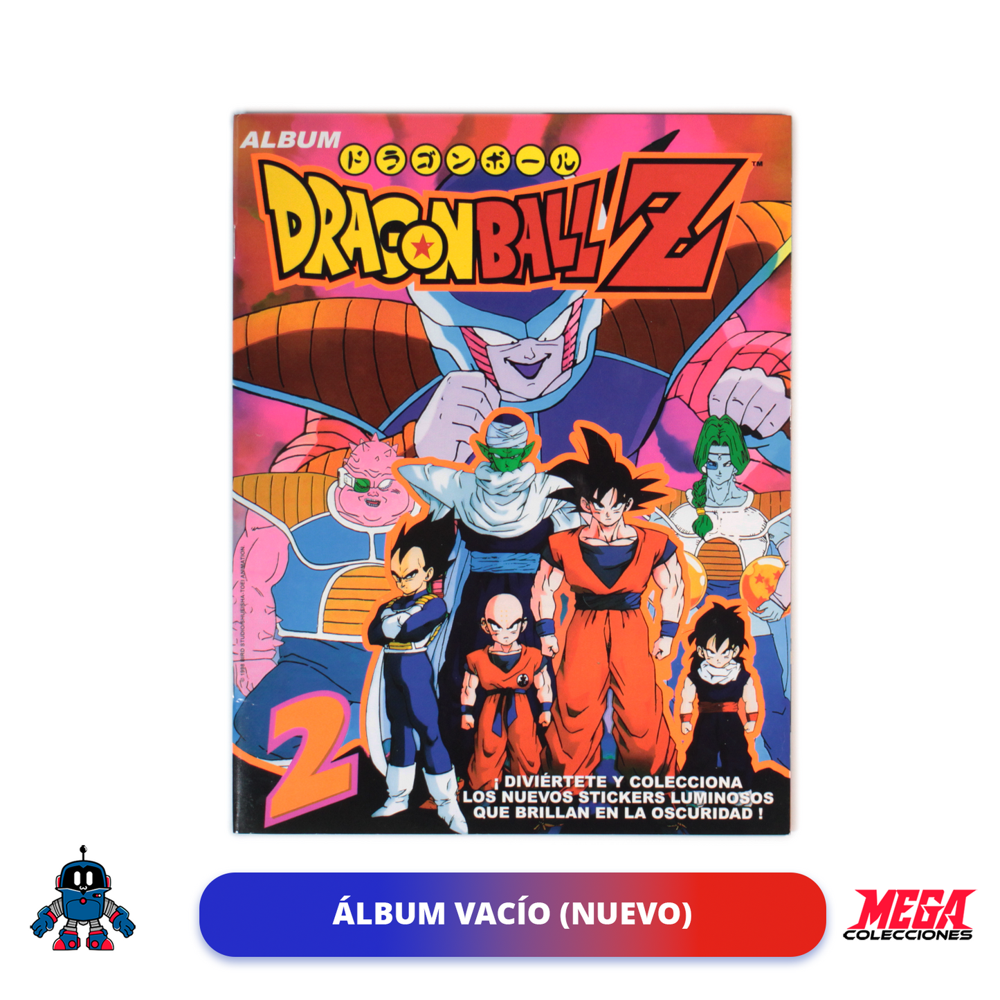 Álbum Dragon Ball Z2 (Reedición Navarrete) + Set completo a pegar