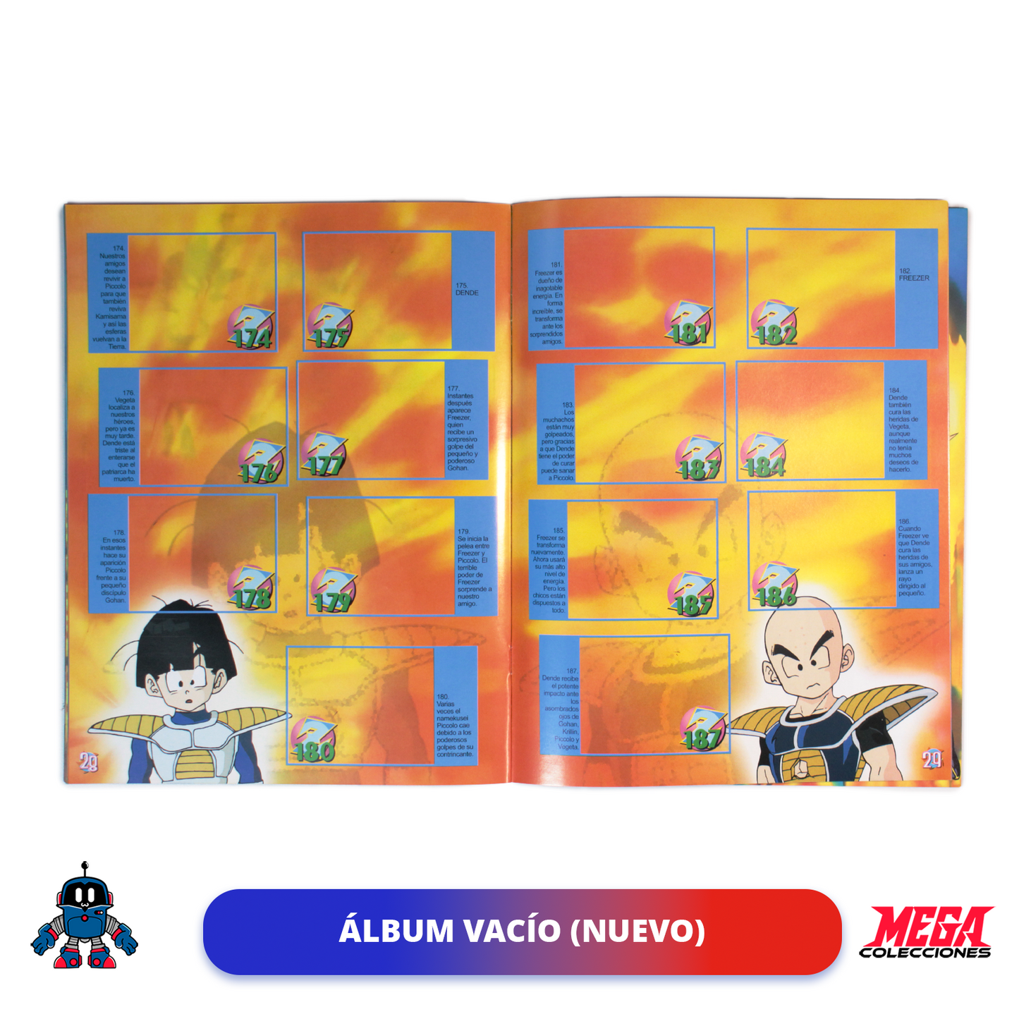 Álbum Dragon Ball Z2 (Reedición Navarrete) + Set completo a pegar