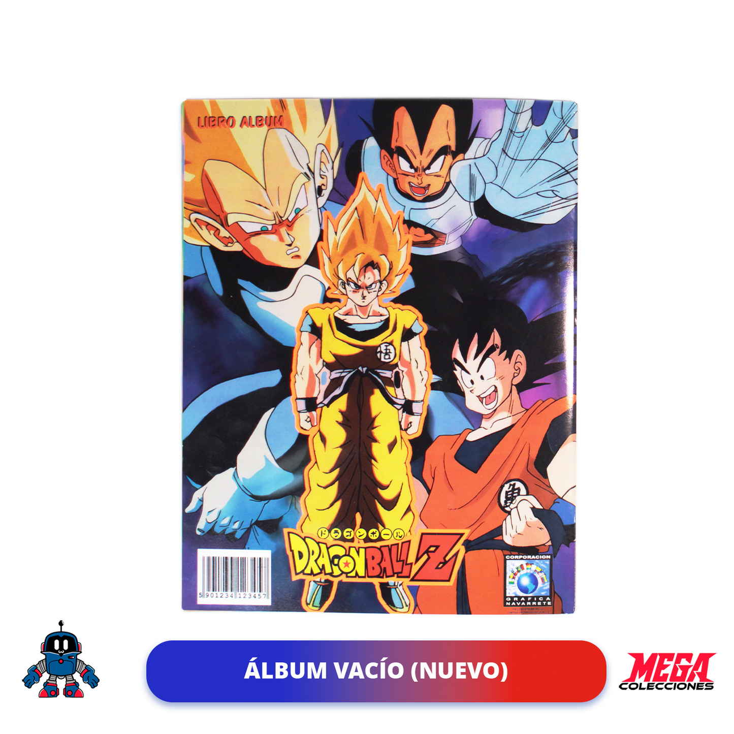 Álbum Dragon Ball Z2 (Reedición Navarrete) + Set completo a pegar