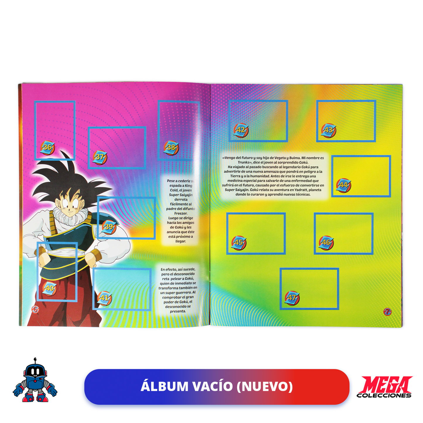 Álbum Dragon Ball Z3 (Reedición Navarrete) + Set completo a pegar