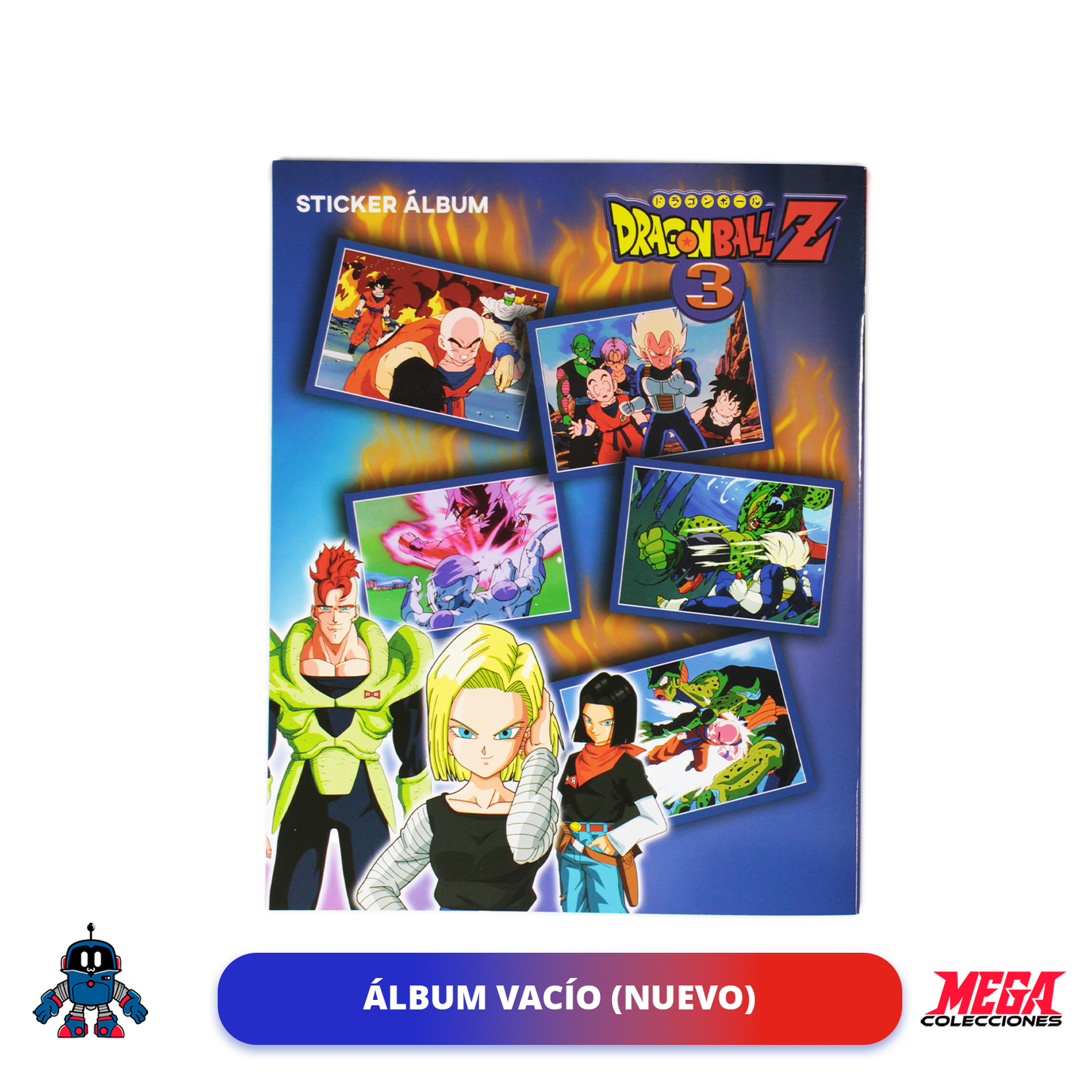 Álbum Dragon Ball Z3 (Reedición Navarrete) + Set completo a pegar