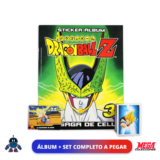 Álbum Dragon Ball Z3 (Reedición Navarrete) + Set completo a pegar