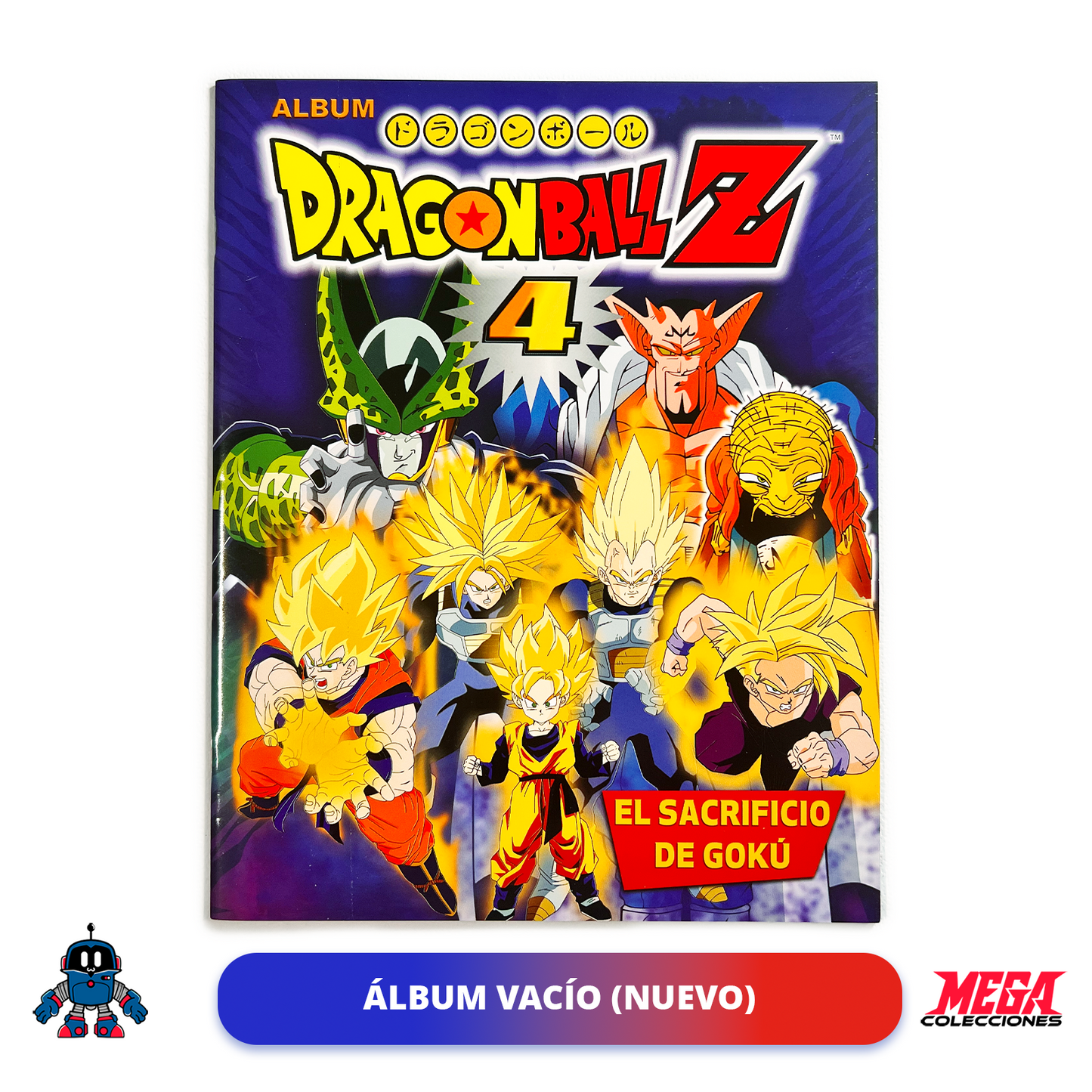 Álbum Dragon Ball Z4 (Reedición Navarrete) + Set completo a pegar