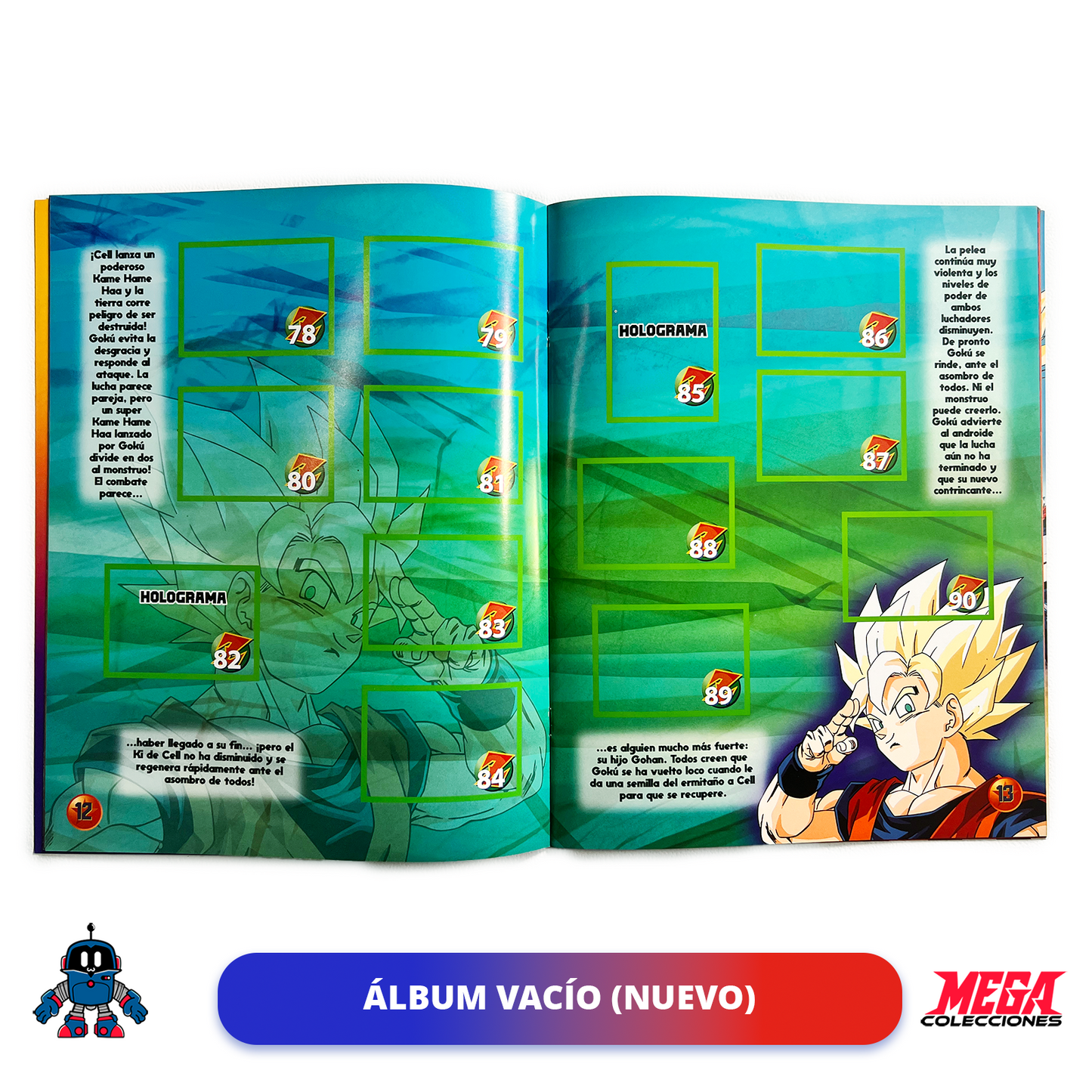 Álbum Dragon Ball Z4 (Reedición Navarrete) + Set completo a pegar