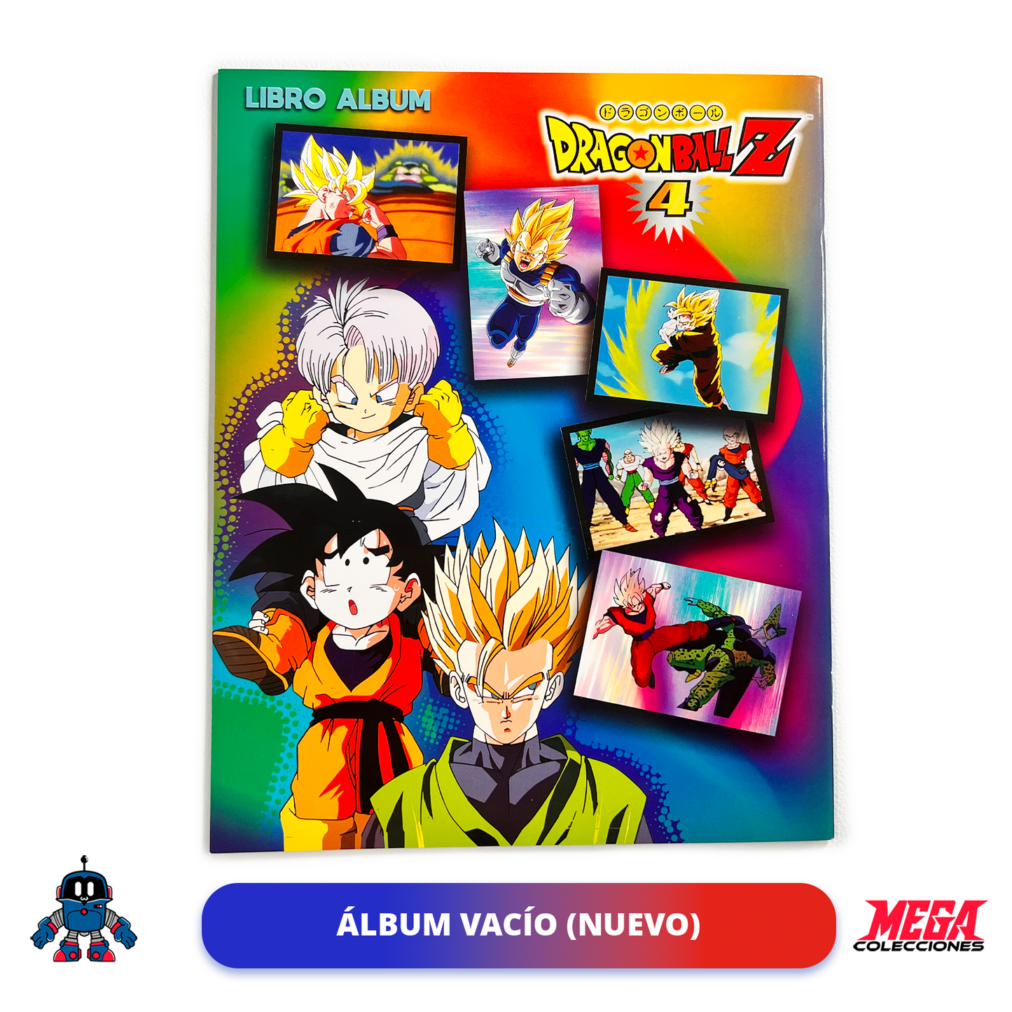 Álbum Dragon Ball Z4 (Reedición Navarrete) + Set completo a pegar