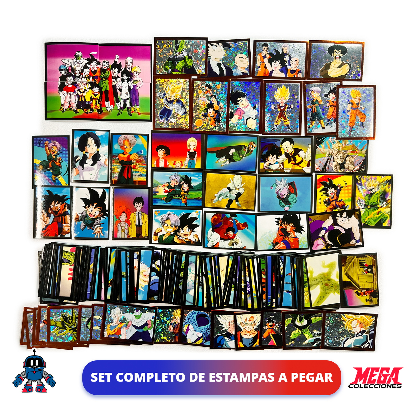 Álbum Dragon Ball Z4 (Reedición Navarrete) + Set completo a pegar