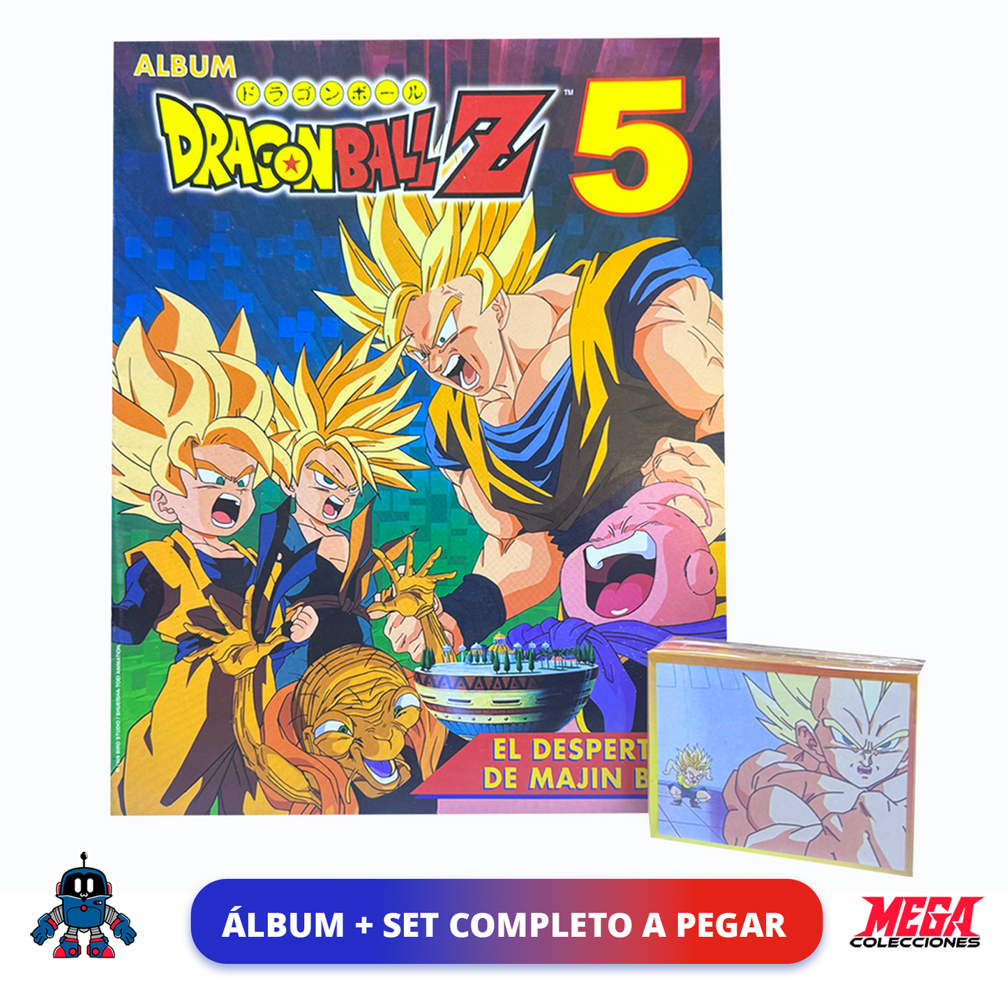 Álbum Dragon Ball Z5 (Navarrete) + Set completo a pegar