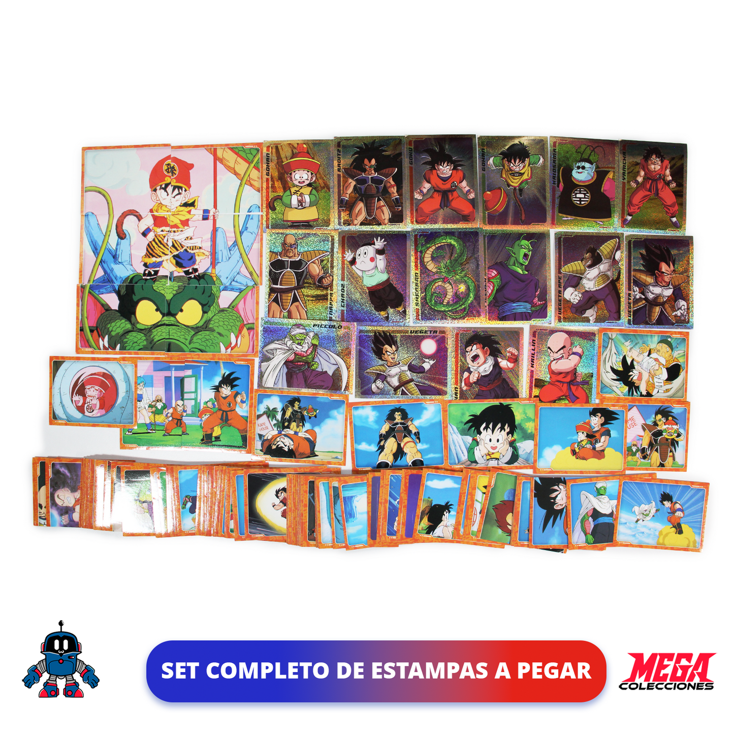 Álbum Pasta Dura Dragon Ball Z (Editorial Big Bang) + Set completo a pegar