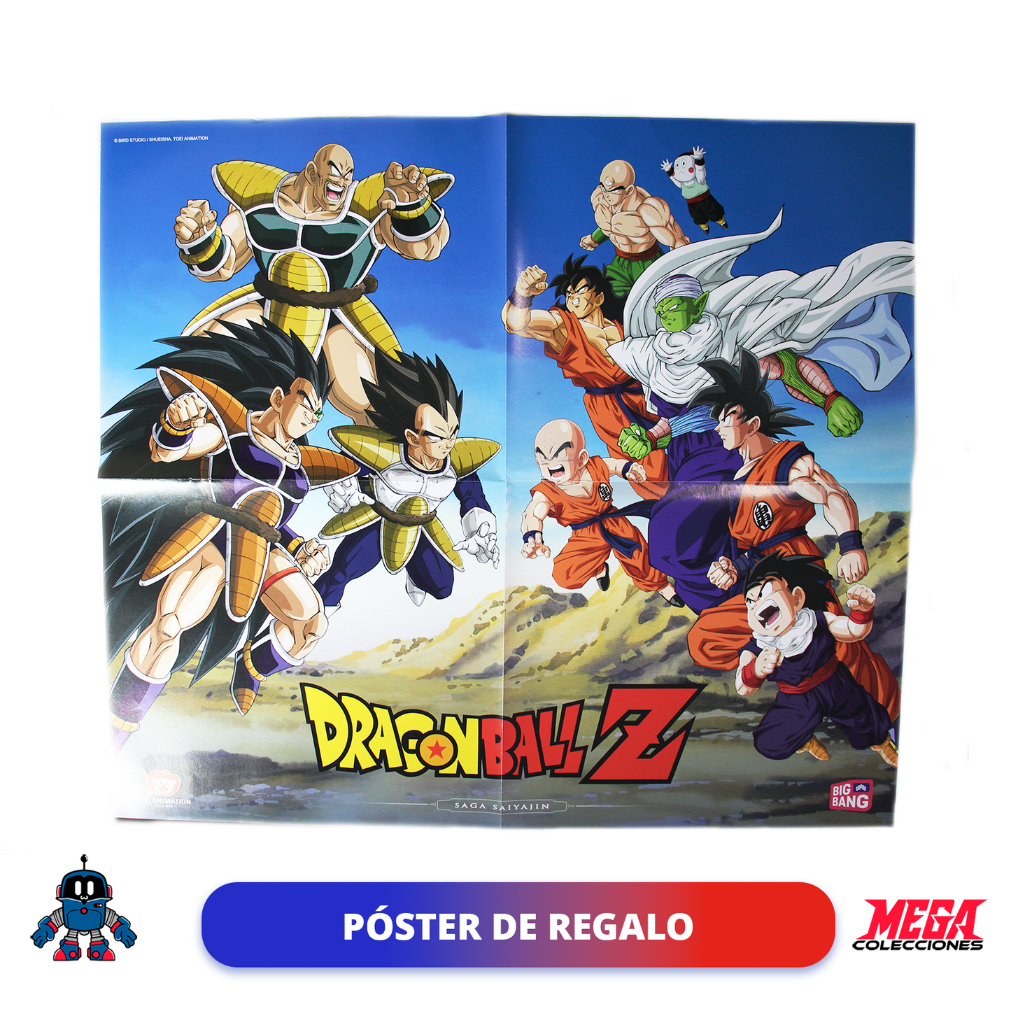 Álbum Pasta Dura Dragon Ball Z (Editorial Big Bang) + Set completo a pegar