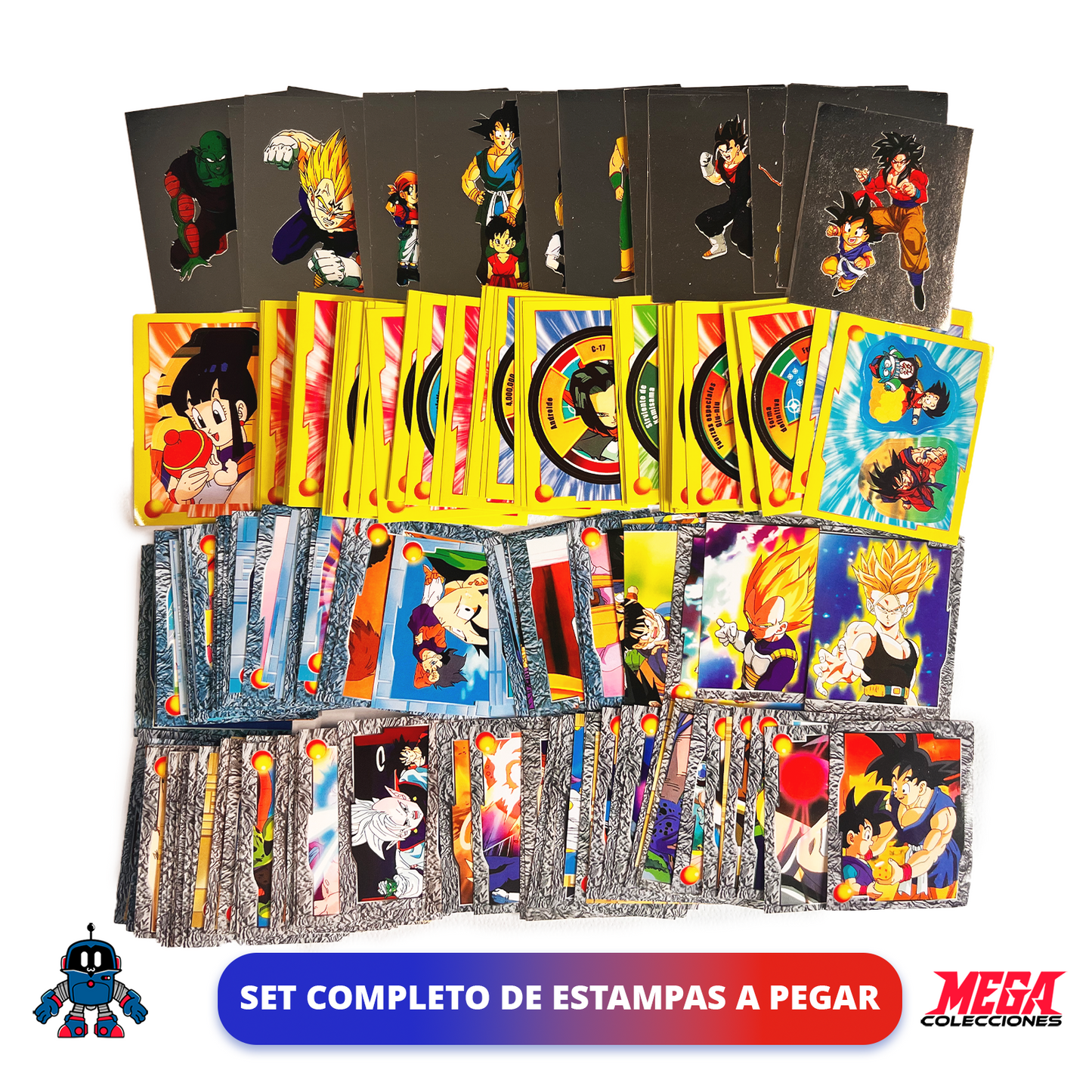 Álbum Dragon Ball «La Saga del Guerrero Dorado» + Set completo a pegar