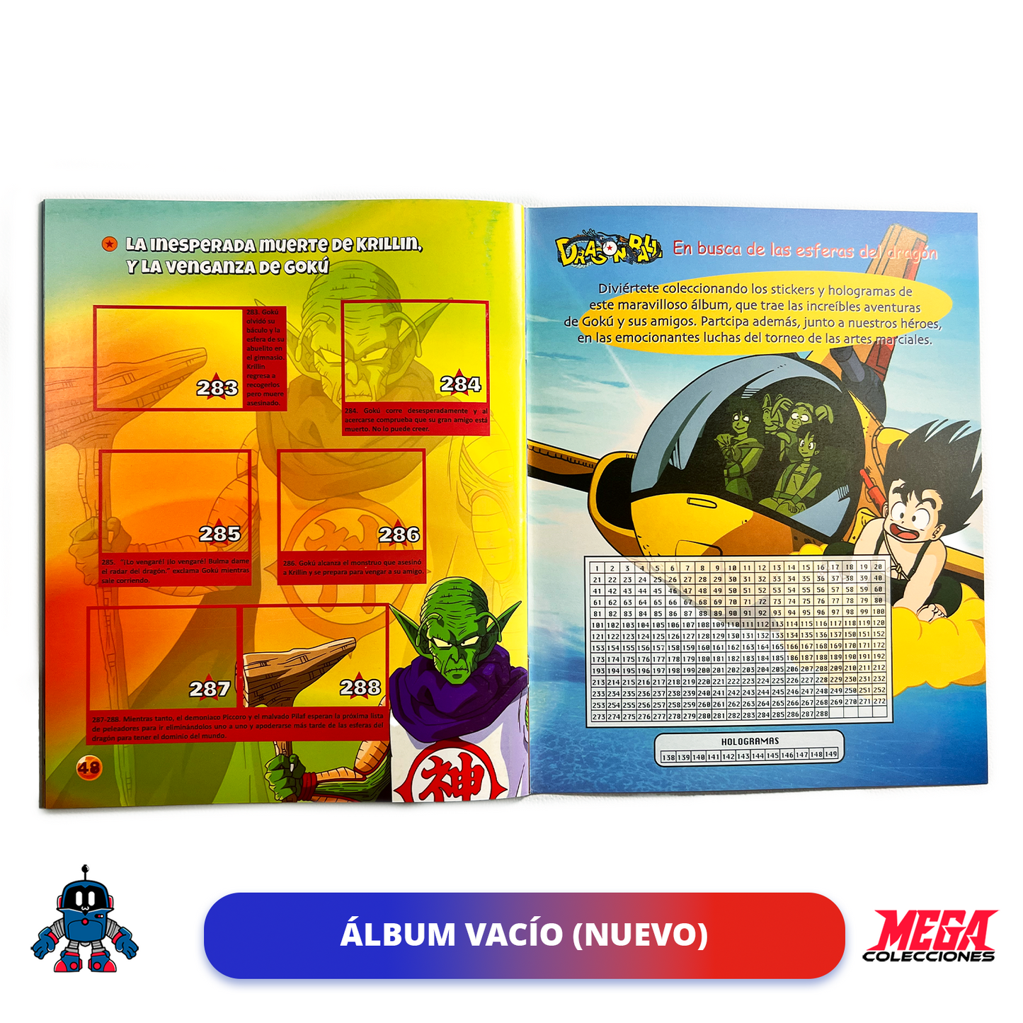 Dragon Ball (Reedición Navarrete) + Set completo a pegar