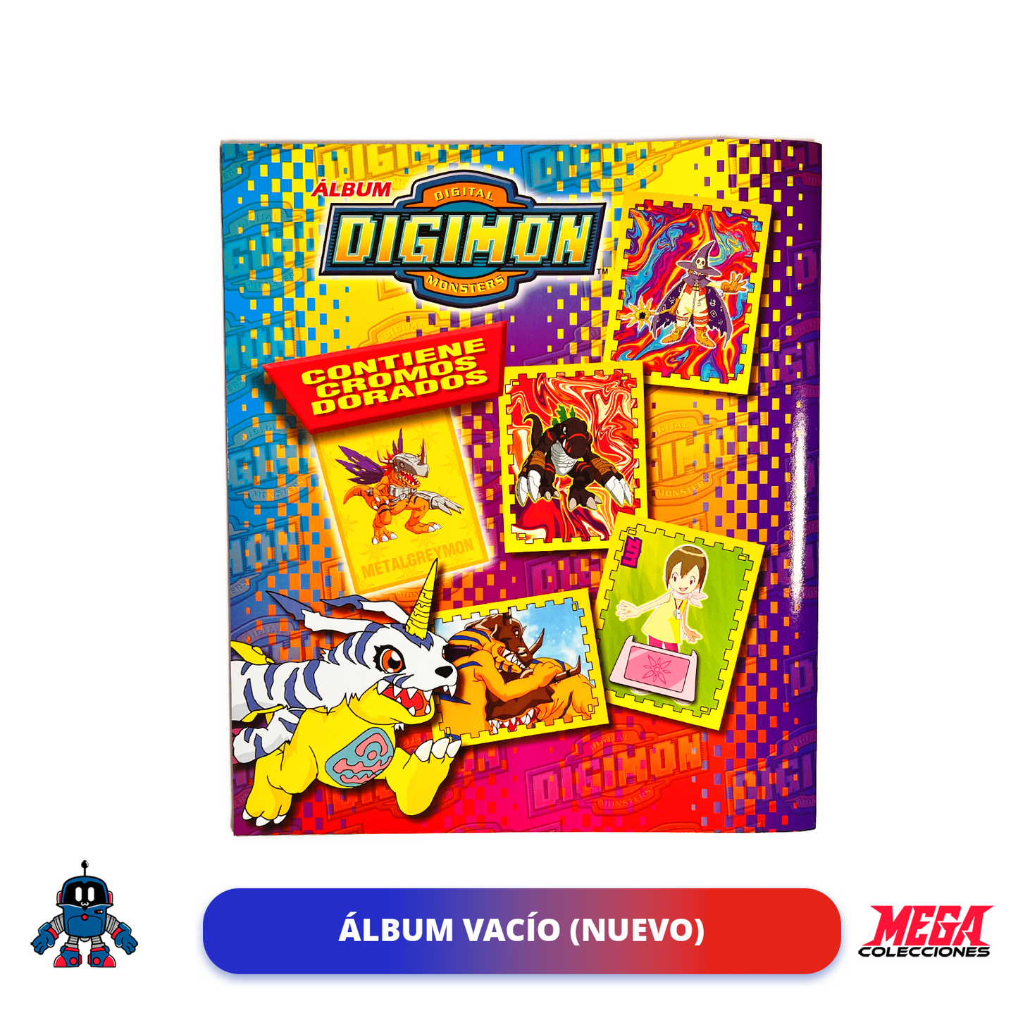 Álbum Digimon (Reedición Navarrete) + Set completo a pegar