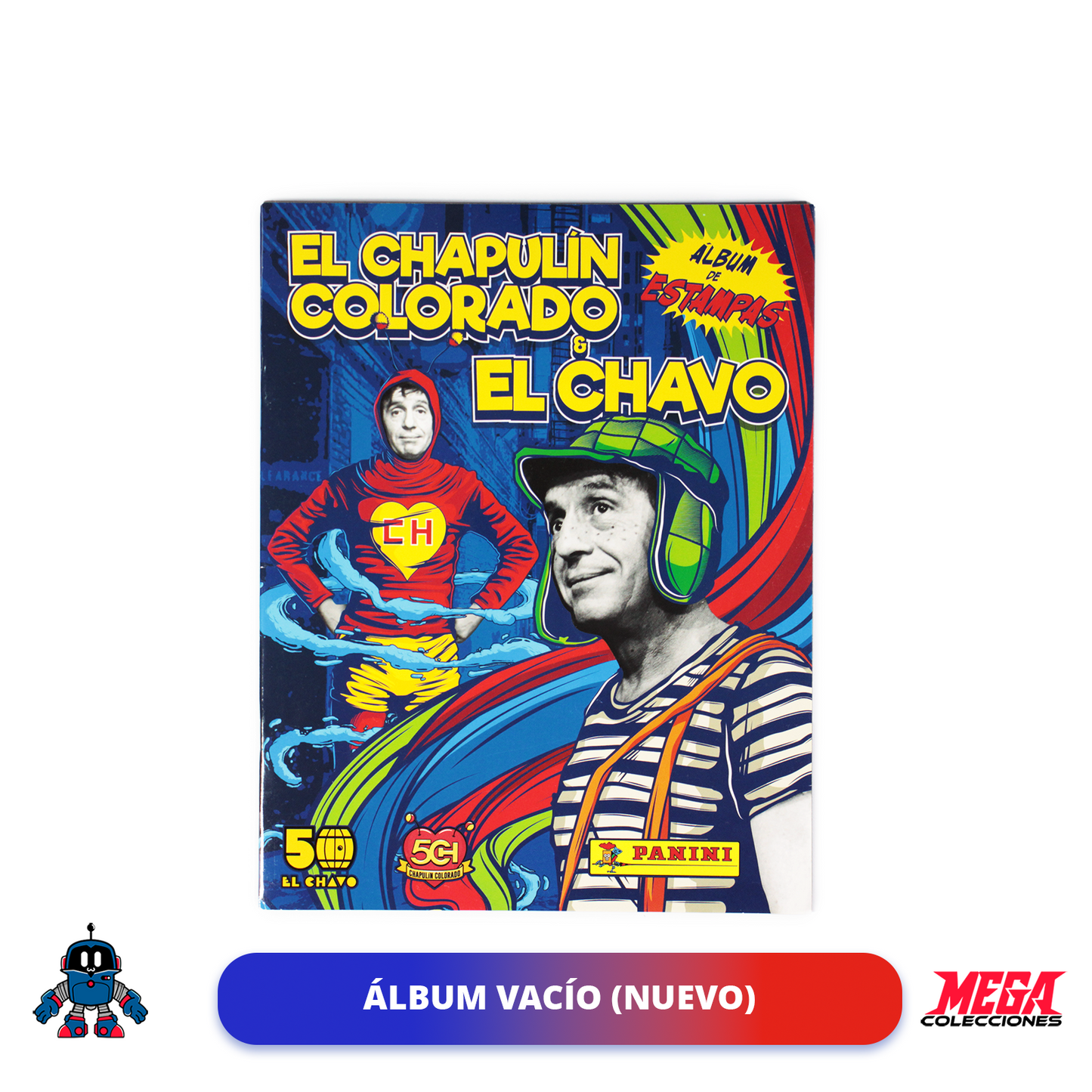 Álbum El Chapulín Colorado & El Chavo (Panini) + Set completo a pegar