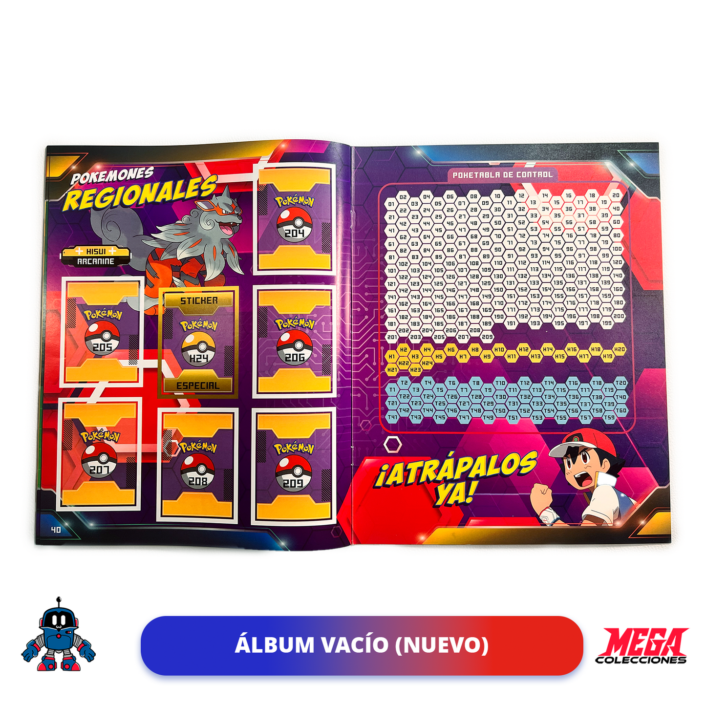 Álbum Pokemon Escarlata Púrpura + Caja de 50 sobres