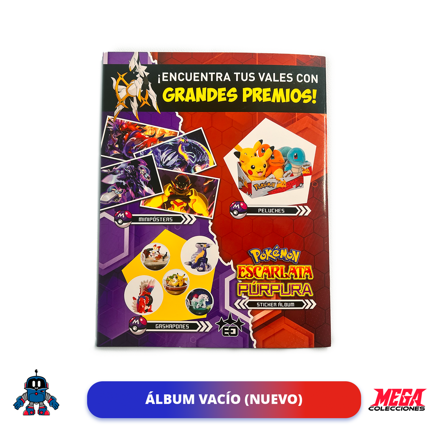 Álbum Pokemon Escarlata Púrpura + Caja de 50 sobres