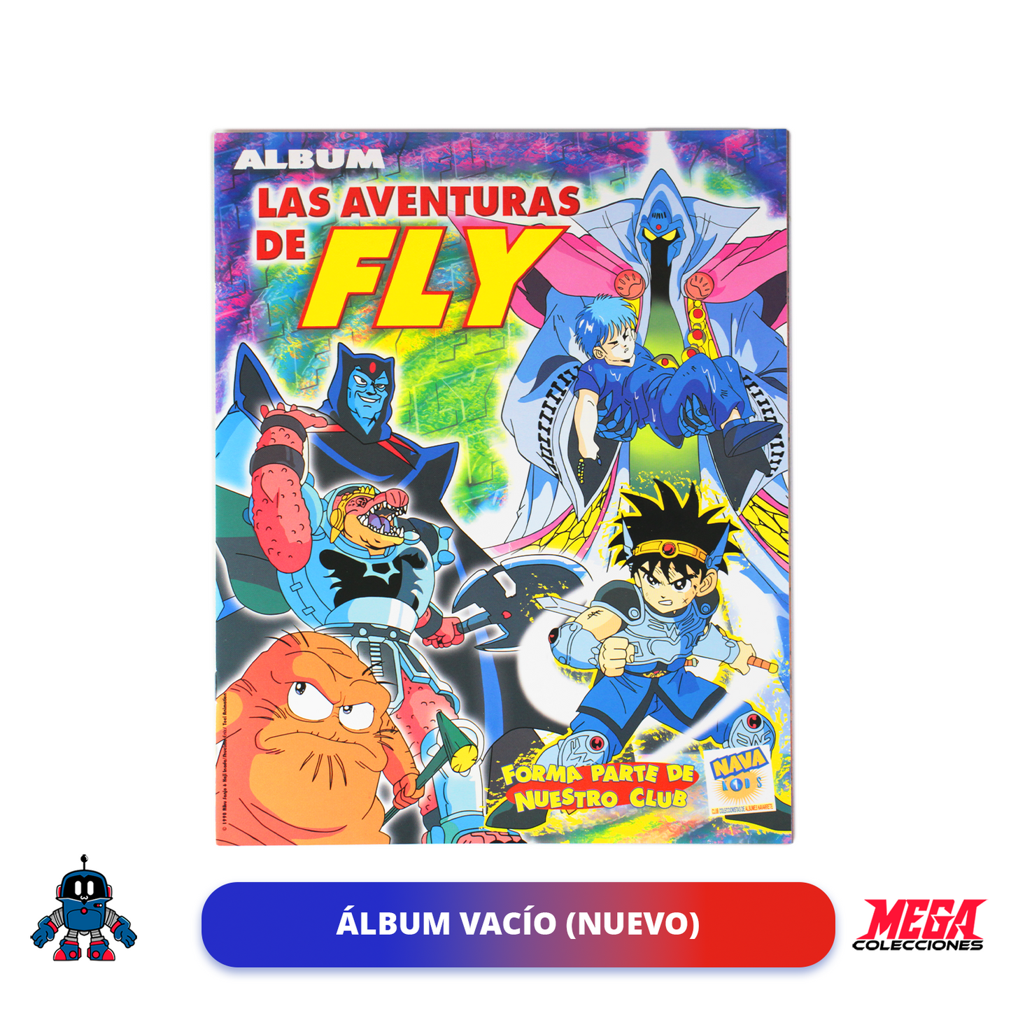 Álbum Las Aventuras de Fly (Reedición Navarrete) + Set completo a pegar