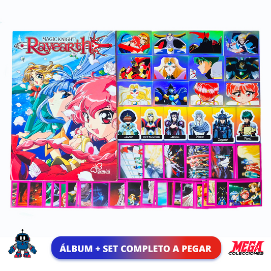 Álbum Guerreras Mágicas + Set completo a pegar