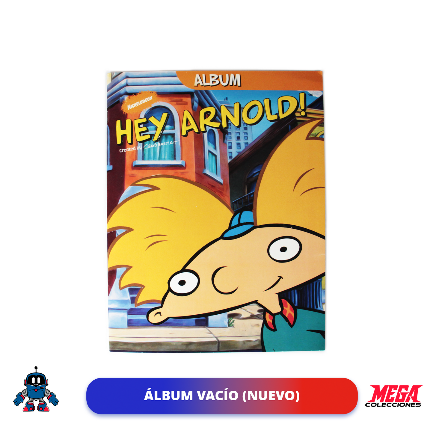 Álbum Hey Arnold (Reedición Salo) + Set completo a pegar