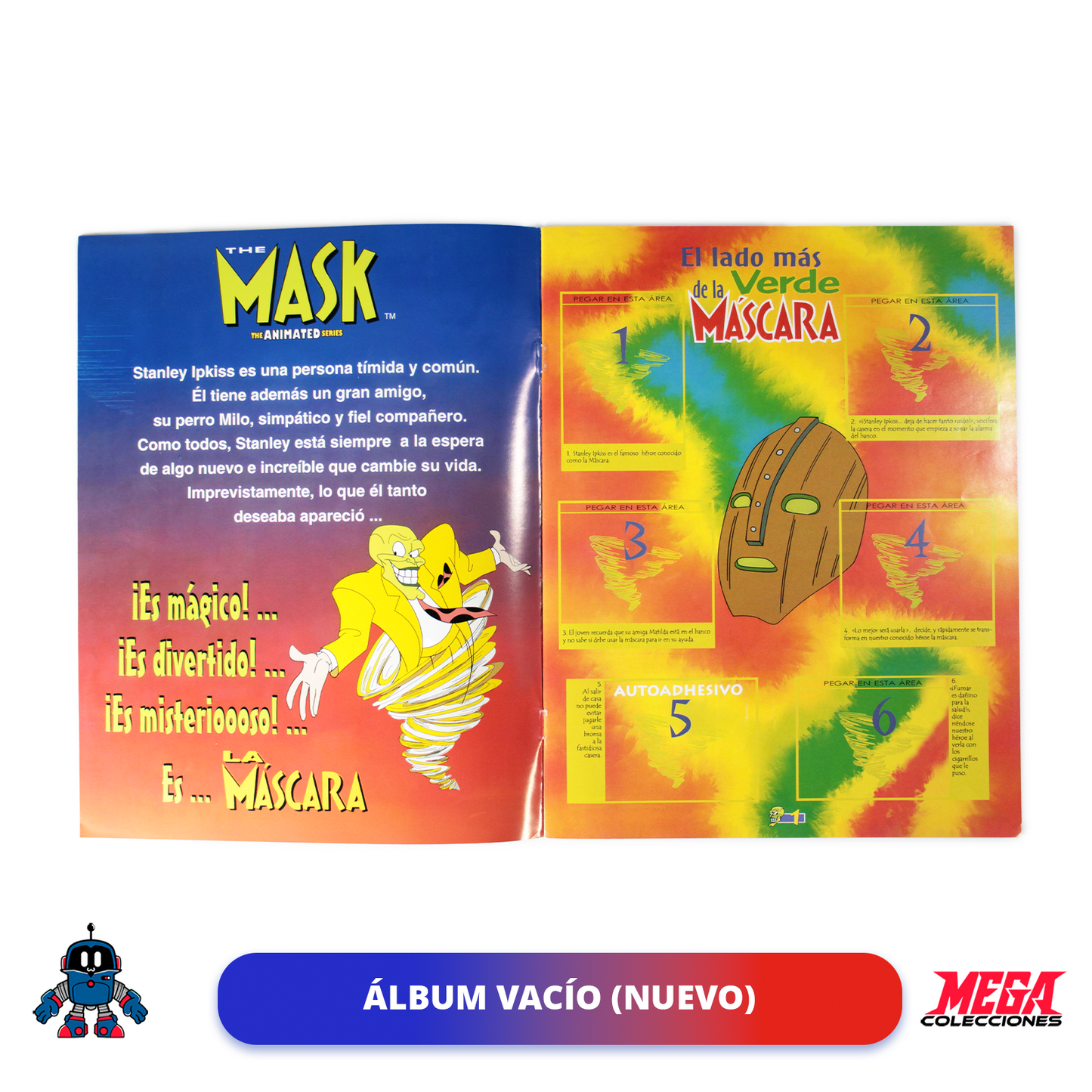 Álbum La Máscara (Reedición Navarrete) + Set completo a pegar