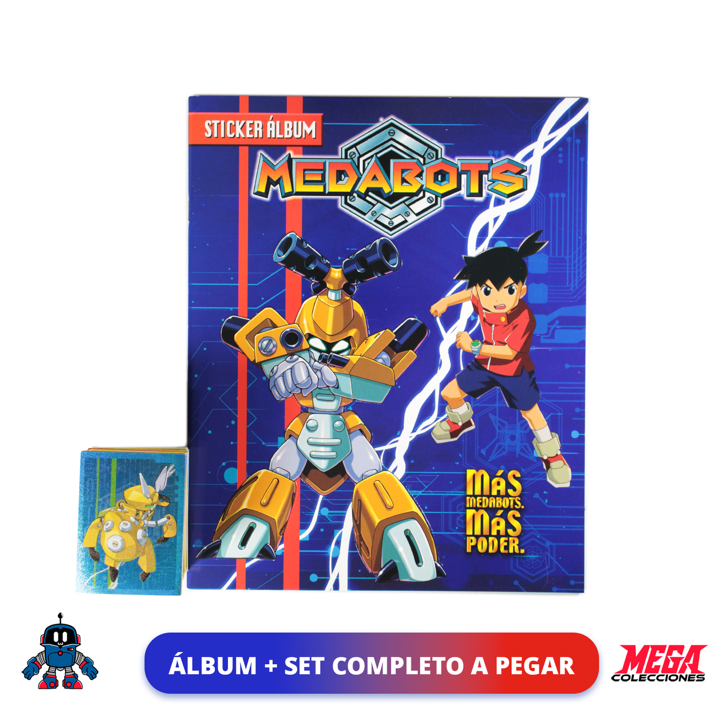 Álbum Medabots + Set completo a pegar