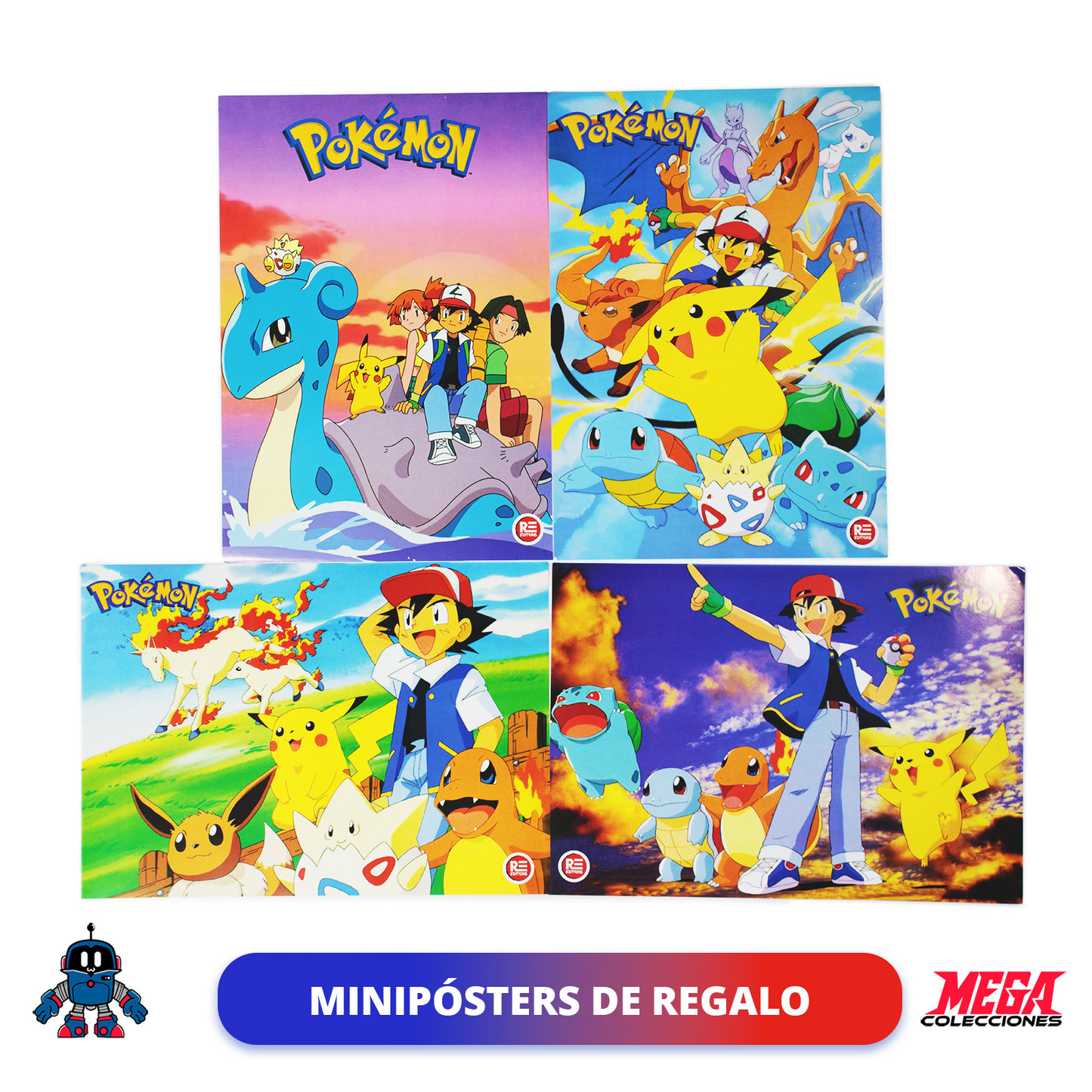 Álbum Pokémon ¡Atrápalos Ya! (Reedición Salo) + Set completo de figuras para pegar