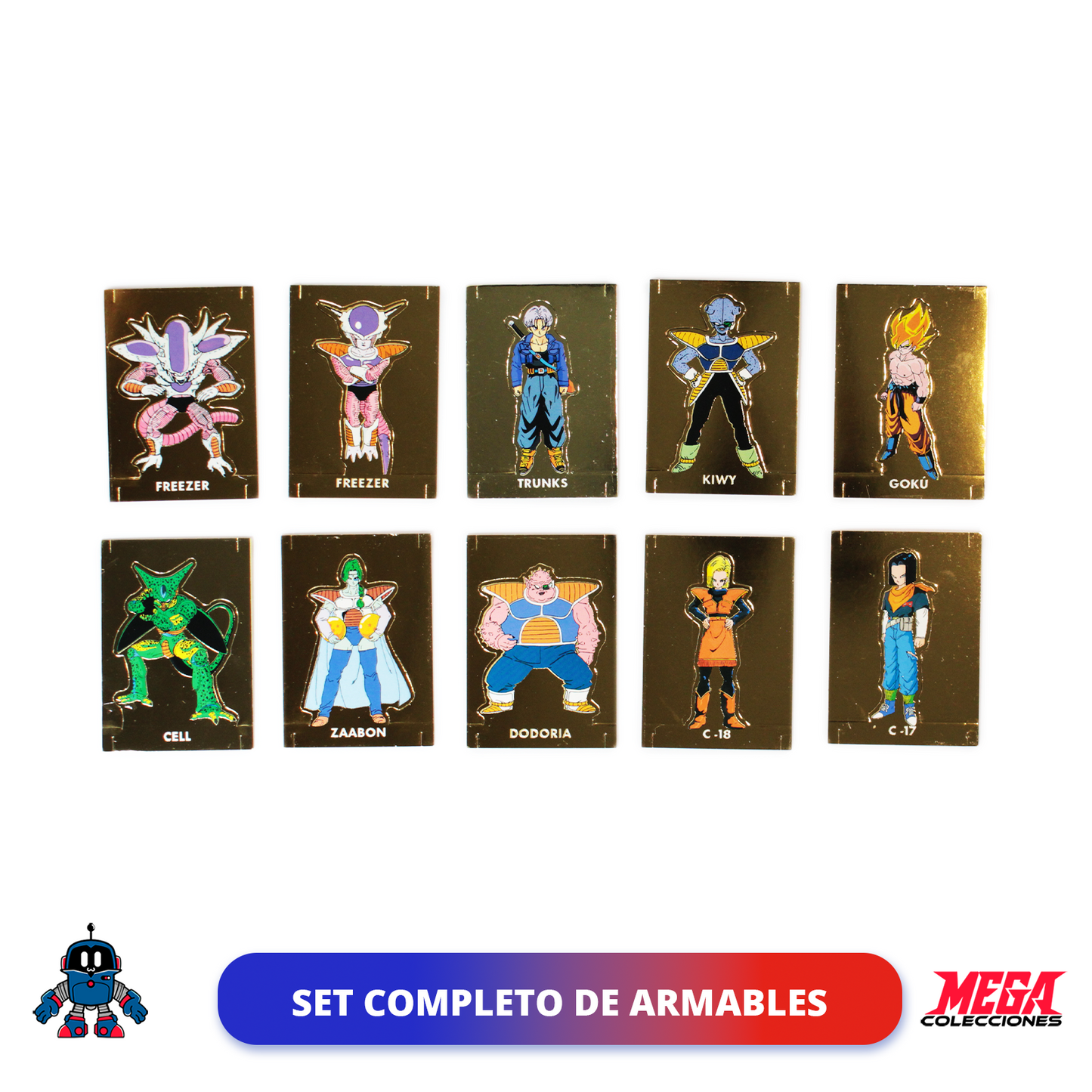 Tarjetas «Dragon Ball Z 2» GOLD Ed. (Reedición Navarrete)