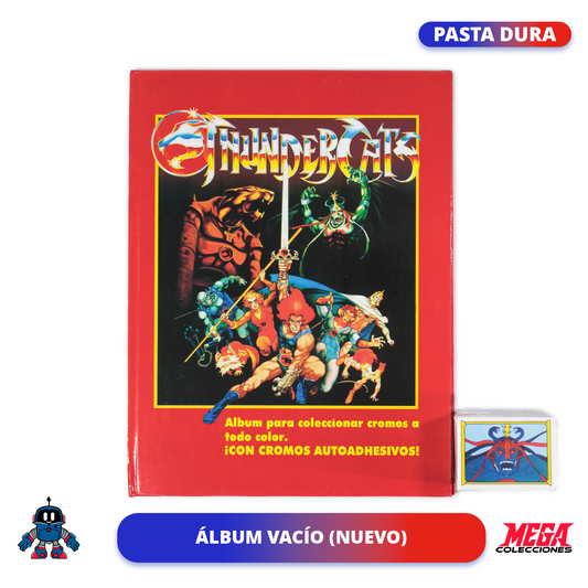 Álbum Pasta Dura Thundercats (Reedición Navarrete) + Set completo a pegar