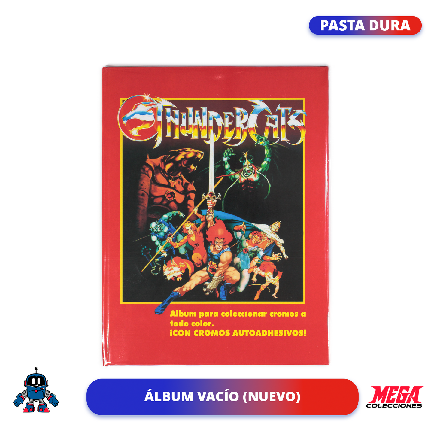 Álbum Pasta Dura Thundercats (Reedición Navarrete) + Set completo a pegar