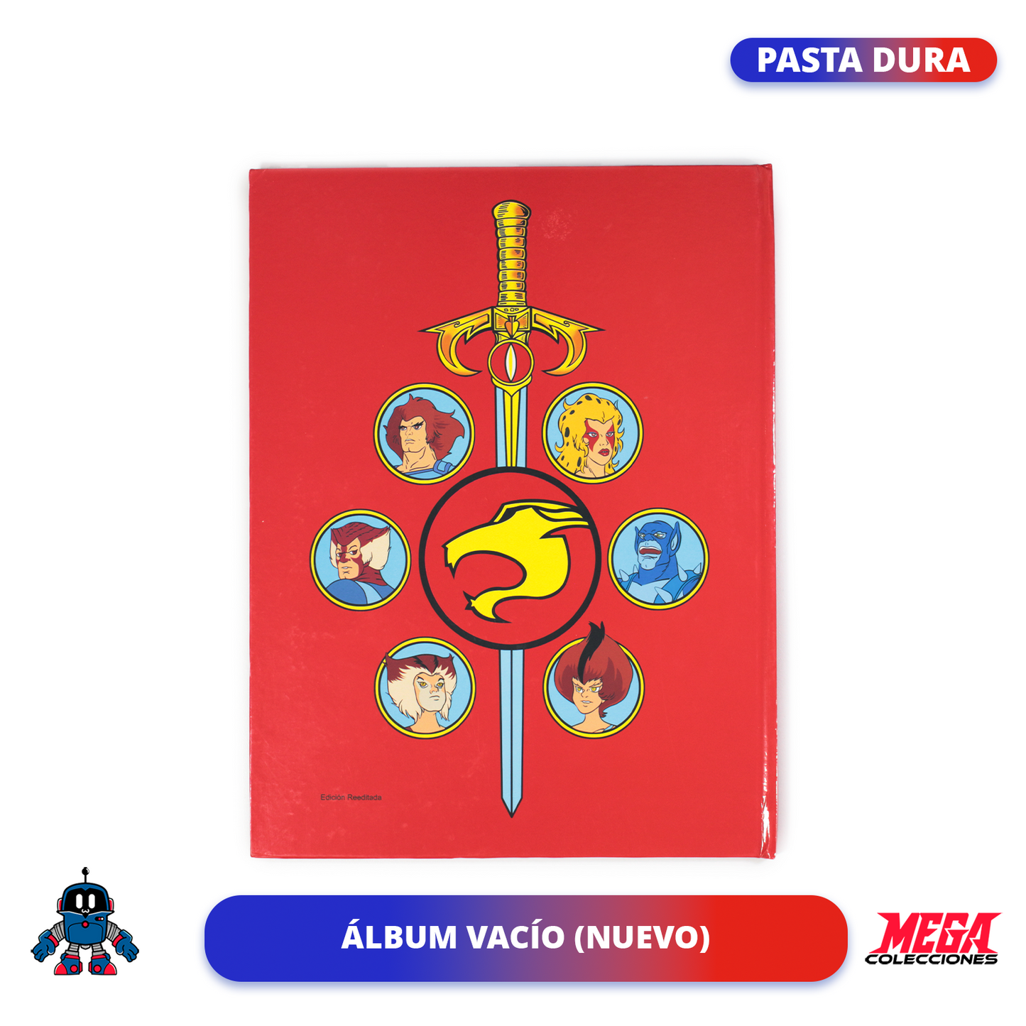 Álbum Pasta Dura Thundercats (Reedición Navarrete) + Set completo a pegar