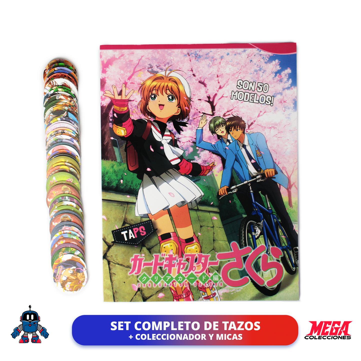 Colección de tazos Sakura Card Captor