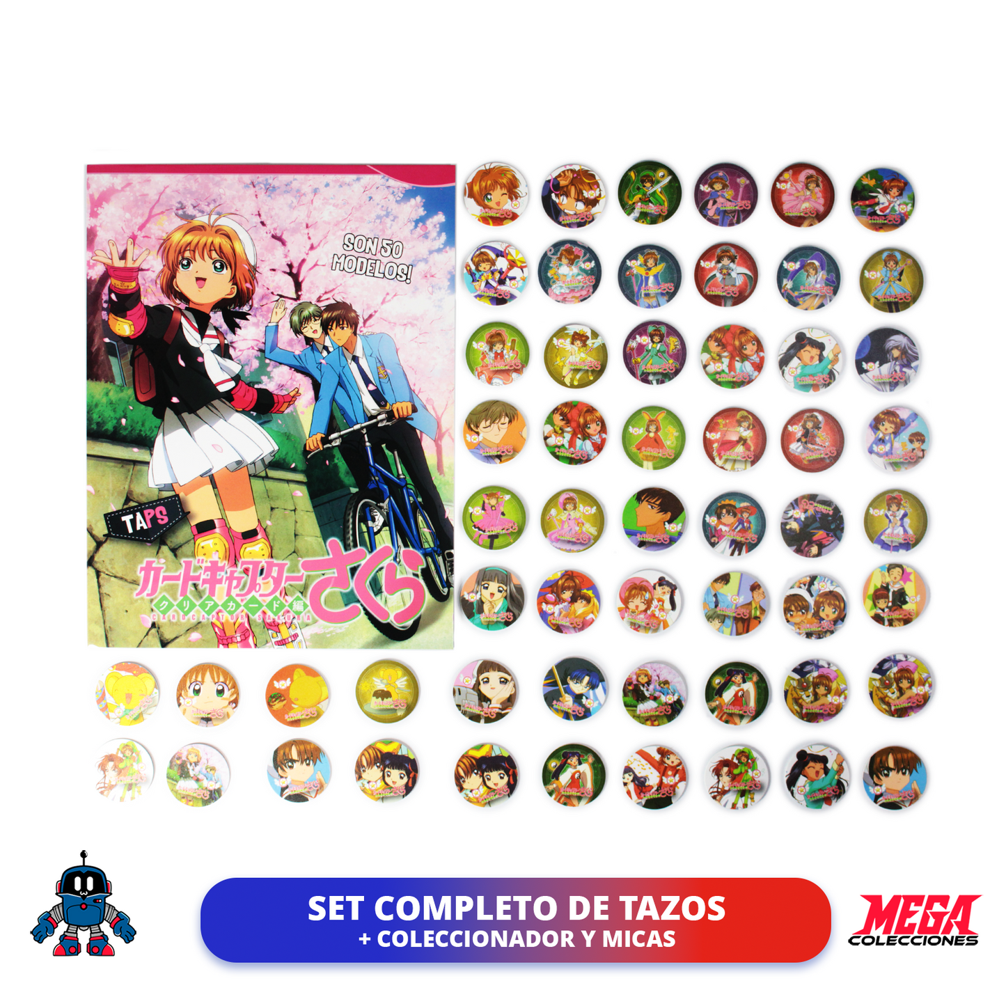 Colección de tazos Sakura Card Captor