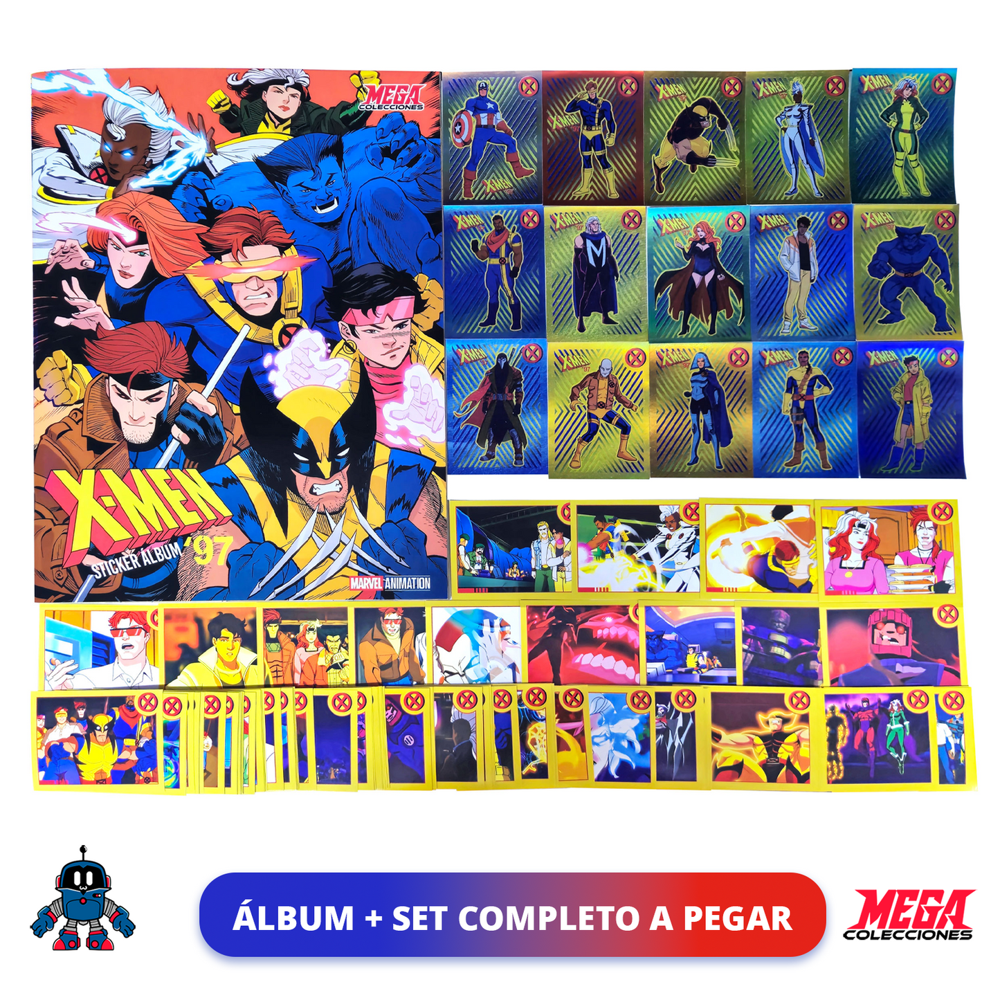 Álbum X-Men 97′ + Set completo a pegar