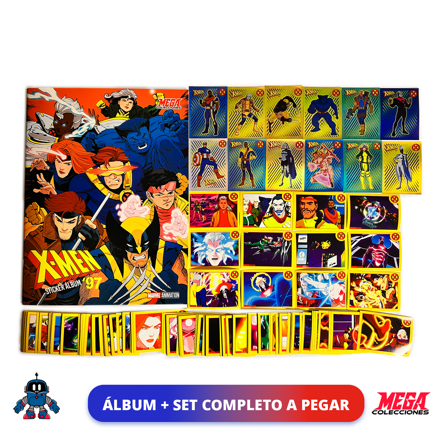 Álbum X-Men 97′ + Set completo a pegar