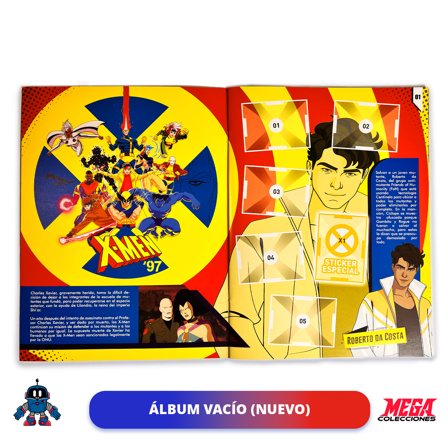 Álbum X-Men 97′ + Set completo a pegar