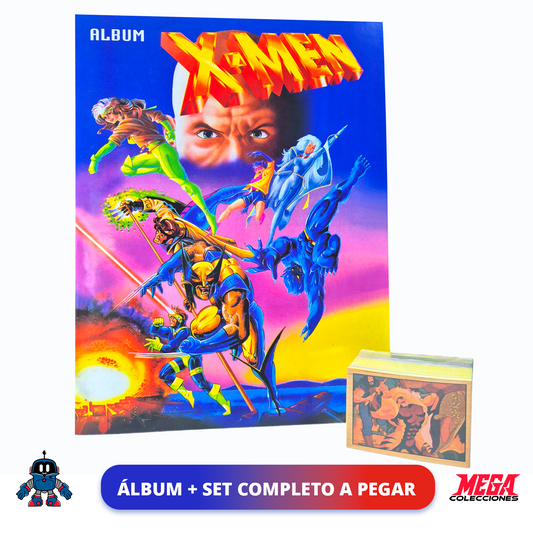 Álbum X-Men (Reedición Navarrete) + Set completo a pegar